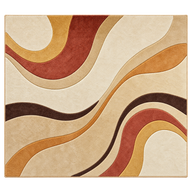 Autumn Motion Tufted Rug