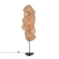 Boho Rattan Floor Lamp ARKF2