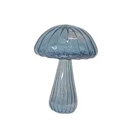 Blue Mushroom Decorative Vase