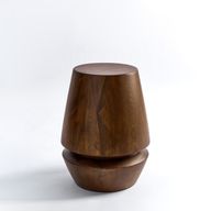 Short Hammer - Wooden Side Table - Beech Pine Wood