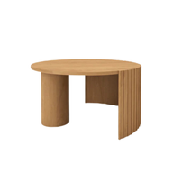 Realm Sphere Middle Table - Round Shape - Wooden Structure
