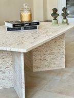 Marble Table V Base - Rectangular Shape