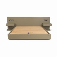 Eterna Full Bed Set with Integrated Night Tables