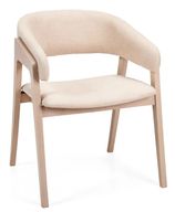 Paris Dining Chair – Oak Wood Frame with Upholstered Backrest