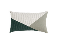 Fayoum Fields Cushion- Green