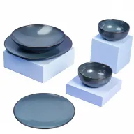 Porcelain Emerald Blue Set