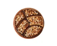 طبق مكسرات اللوتس
