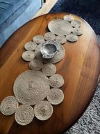 Handmade Woven Table Runner 110cm