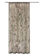 Butterfly Vine Fabric Curtain Panel