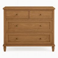 Pierre Wooden Dresser With 4 Drawers