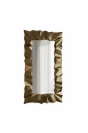 Mirror with Wooden Frame – Modern Sculpted Design