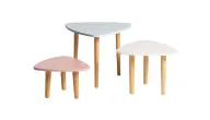 Lawan Trio Side Table Set
