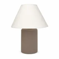 Tuscan Table Lamp in Mocha