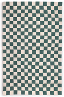 Andy Teal & White Tufted Rug