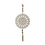 Round Rosette Wall Hanging