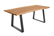 طاولة ألايا من خشب الأكاسيا الطبيعي