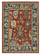 Ruby Garden Chenille Rug