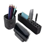 Terrazzo Desk Organizer Set