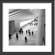 Black and White Photography Print with 5 cm Passe Partout 3