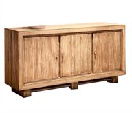 Natural Wood Sideboard-Small