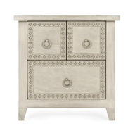 ترابيزه جانبيه تريجر 60 سم - 3 أدراج مزخرفة