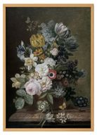 Classic Painting Flower Vase Print