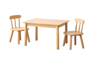 طقم طاولة وكراسي للأطفال من ويلو