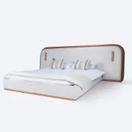 Haven Bed Pine and Oak Wood Frame