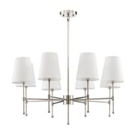 Rebecca Chandelier  - Silver and White - YLIG.YL694