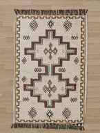 Cressi Handwoven Geometric Rug – Bohemian Southwestern Style