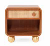 Lady Bug Wooden Commode