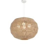 Geometric Jute Pendant Lamp Ce_Bu_002