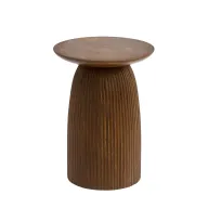 Hats Off - Side Table - Massive Beech Wood - Round Design