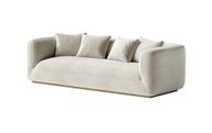 Harper Sofa With Red Beech Wood Base