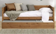 Pullout Daybed With Durable Wooden Frame
