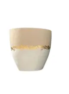 Gold Fiber Glass Beige