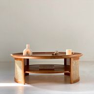 Clara Coffee Table - Beech Wood - Round Shape