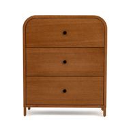 Bliss Wooden Chest of 3 Drawers - Sturdy Wooden Structure