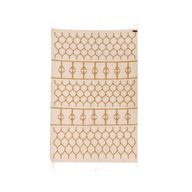 BeeHive Cotton Kilim Rug – A Tribute to Nature’s Patterns