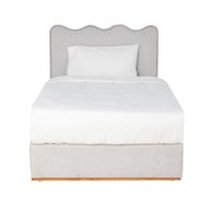 Waves Bed Fully Upholstered