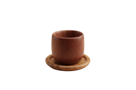 Wooden Cup With Coaster