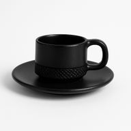 Gi Designs Coffee Cup Small With Underline Black
