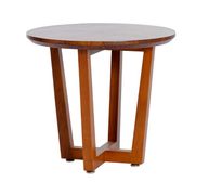 طاولة جانبية ويل صغيرة - أرجل متعاكسة - دائرية