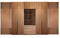 Dining cabinet with cladding