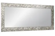 Border Rectangular Gold-Toned Antique Mirror