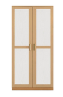 Double Tone Wardrobe - 120 cm