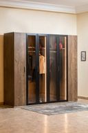 Diva Wardrobe with Glass Doors
