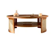 Clara Coffee Table - Beech Wood - Round Shape