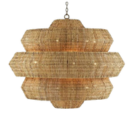 Bamboo Layered Pendant (Medium)