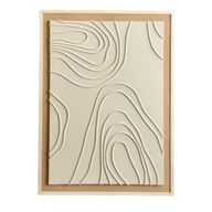 Organic by N. - Textured Oil Wall Décor